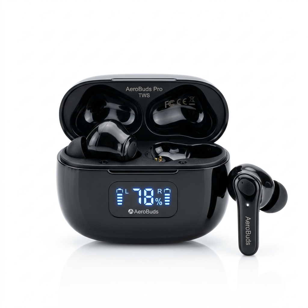 Tai nghe Bluetooth không dây F9 Pro – Khử ồn ANC, Pin trâu 40h