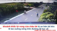 CƠ ĐỘ KHỦNG: BICYCLIST THẬP VÀ ĐƯỢC XÈN VÀO RÃNH ĐƯỢC ĐỪNG BẰNG XE TẢI ĐANG CHẠY VÀO VẪN RĂNG!