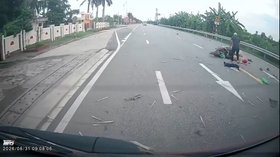 Cú Sốc Chết Ngay Trên Đường: Clip Gây Rúng Mình Khi Người Đàn Ông Bị Đánh Rơi Đột Ngột Tại Việt Nam